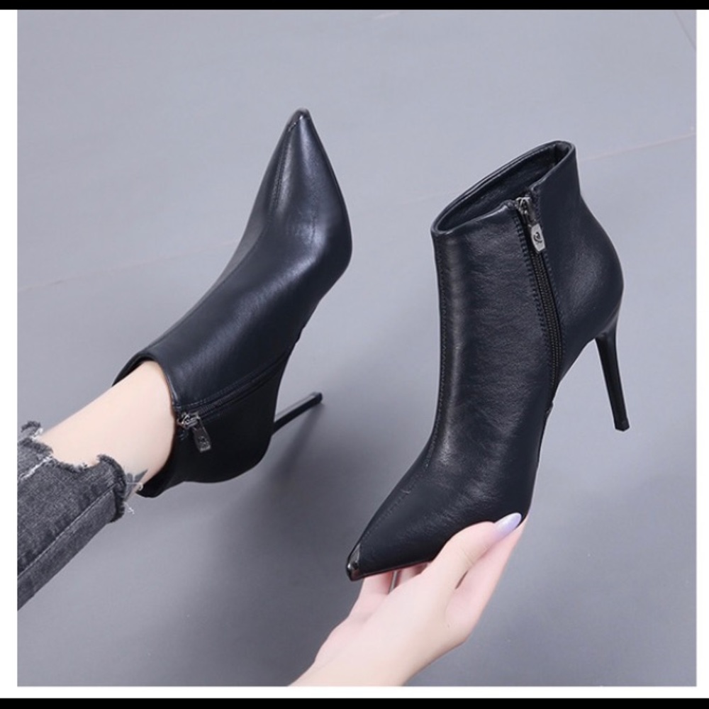 Stylish stiletto boots